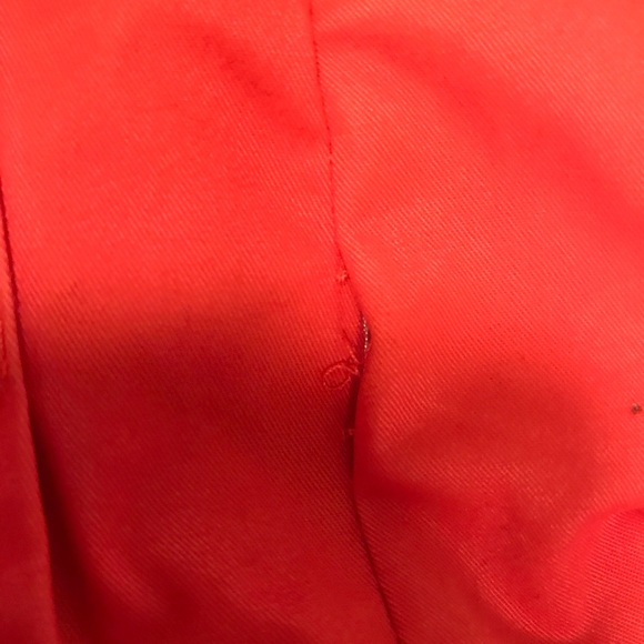 Banana Republic Trench Orange Rain Coat w/ belt-XS - Picture 8 of 8